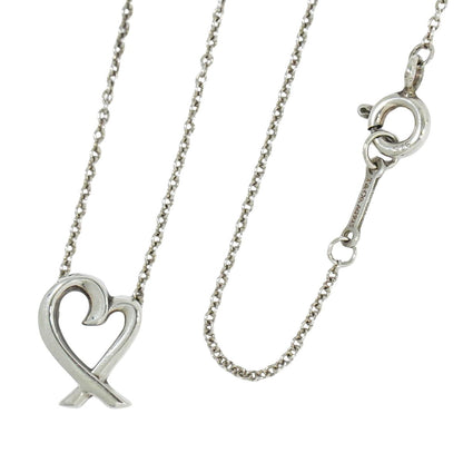 TIFFANY & Co. ラビングハート AG925 ネックレス シルバー