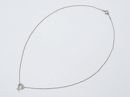 TIFFANY & Co. ラビングハート AG925 ネックレス シルバー