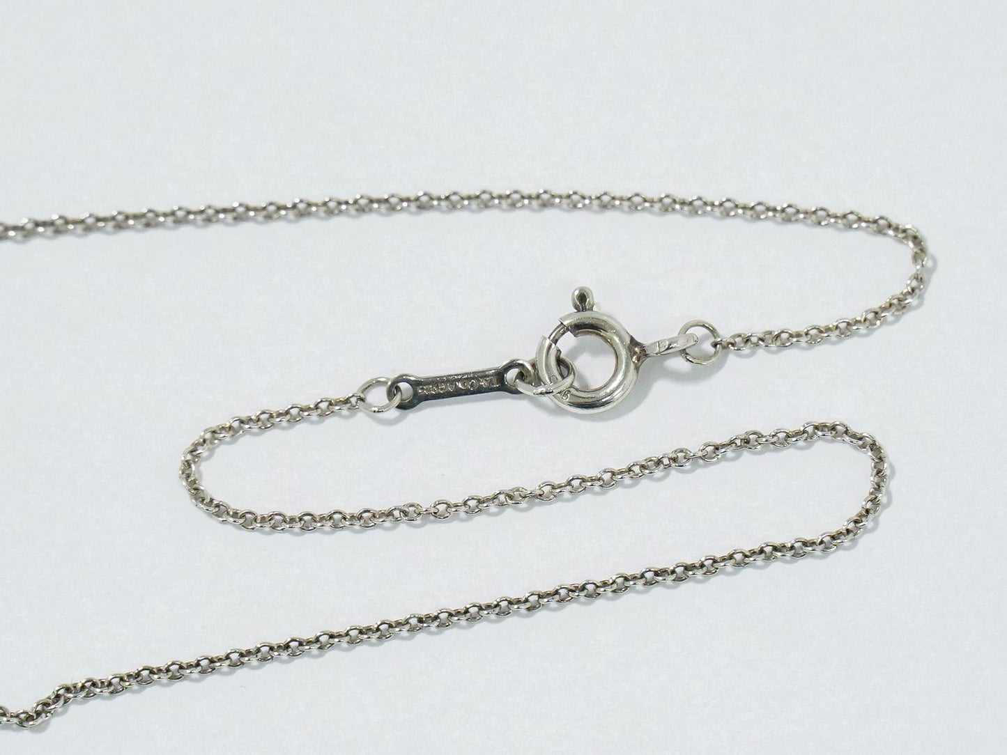 TIFFANY & Co. ラビングハート AG925 ネックレス シルバー