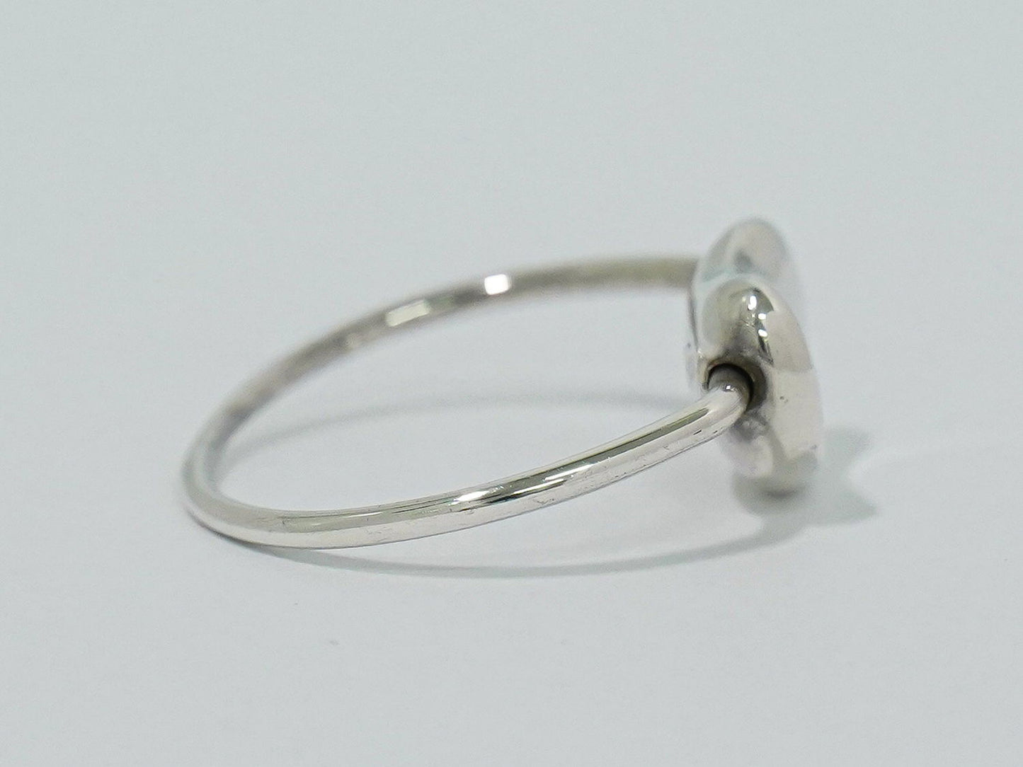 TIFFANY & Co. ビーン 925 リング 9号 シルバー