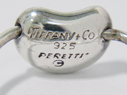 TIFFANY & Co. ビーン 925 リング 9号 シルバー