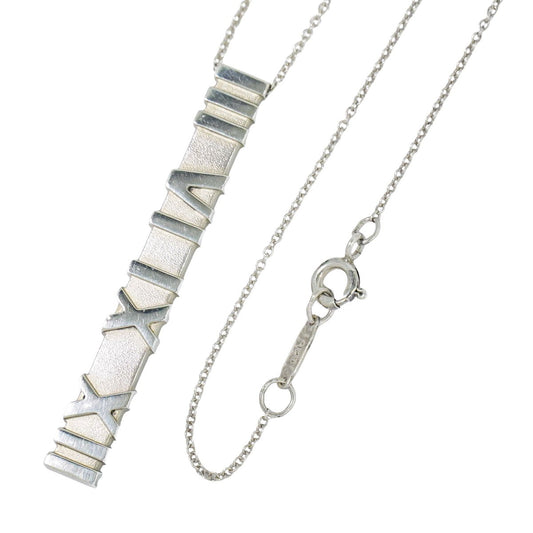 TIFFANY & Co. アトラス バー プレート 925 ネックレス シルバー
