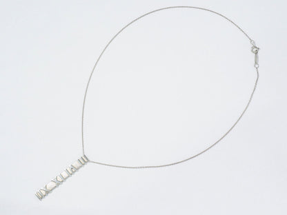 TIFFANY & Co. アトラス バー プレート 925 ネックレス シルバー