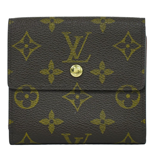 LOUIS VUITTON ポルトモネビエカルトクレディ モノグラム 折財布 M61652