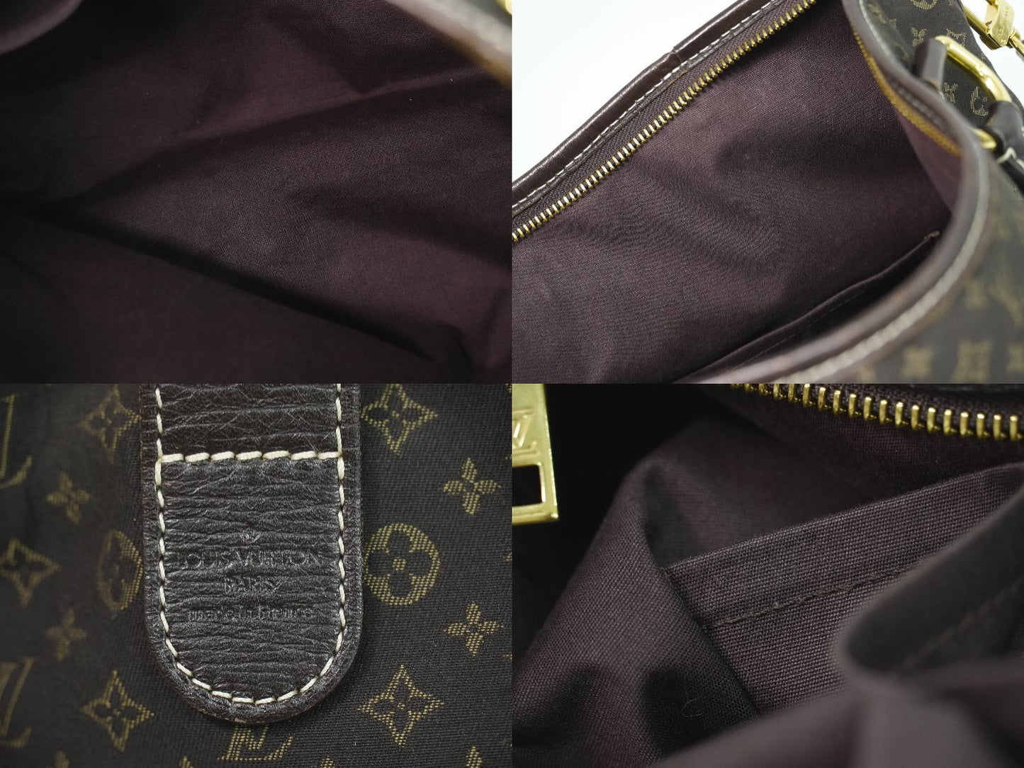 LOUIS VUITTON エレジー モノグラム イディール 2WAY ショルダーバッグ フザン M56696