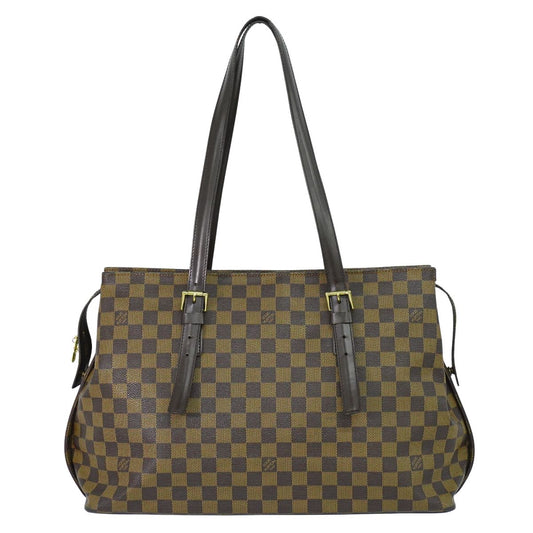 LOUIS VUITTON チェルシー ダミエ エベヌ ショルダーバッグ N51119