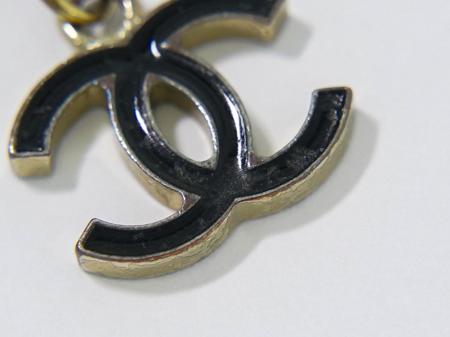 CHANEL ココマーク ネックレス GP ブラック