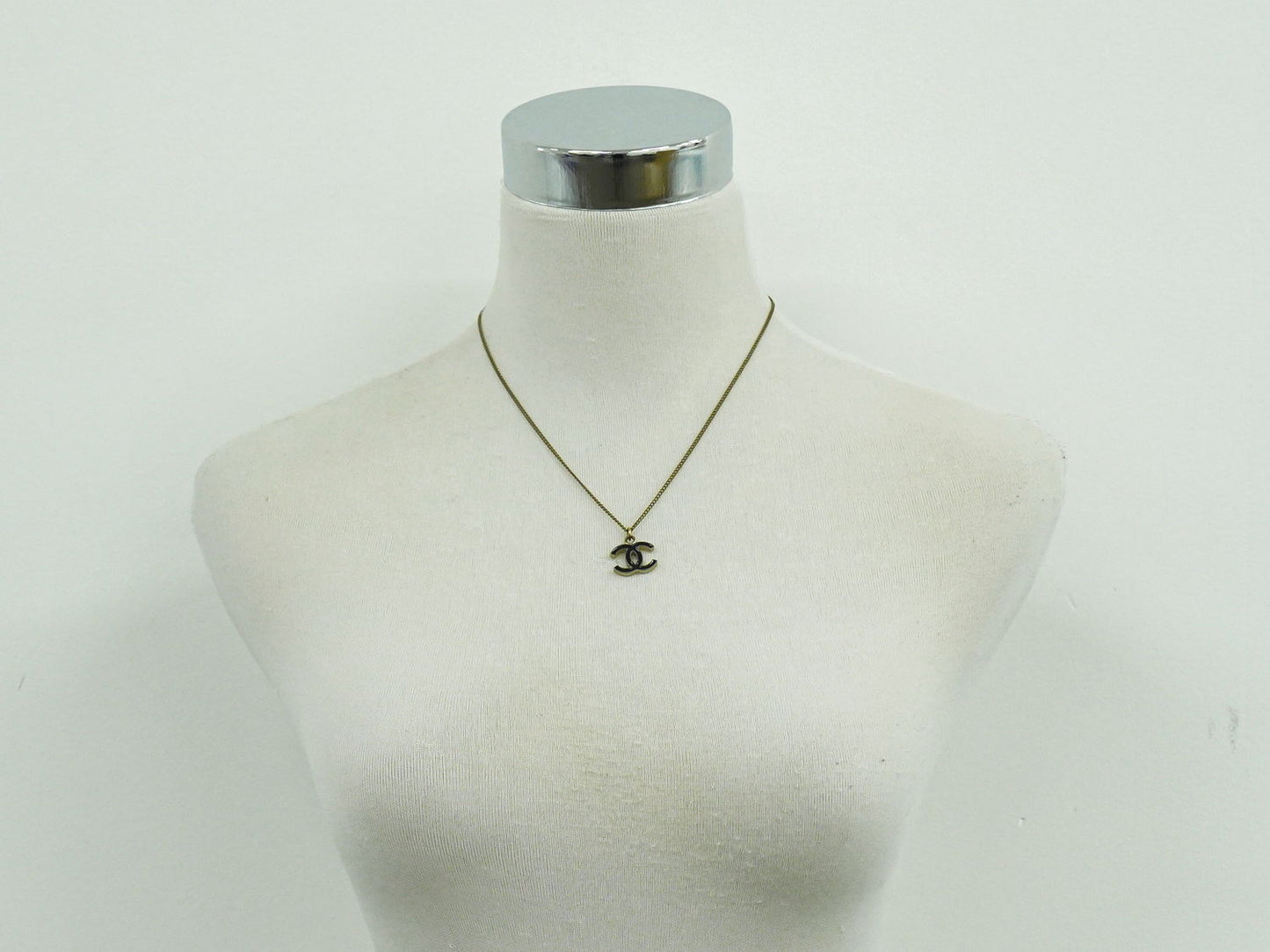CHANEL ココマーク ネックレス GP ブラック