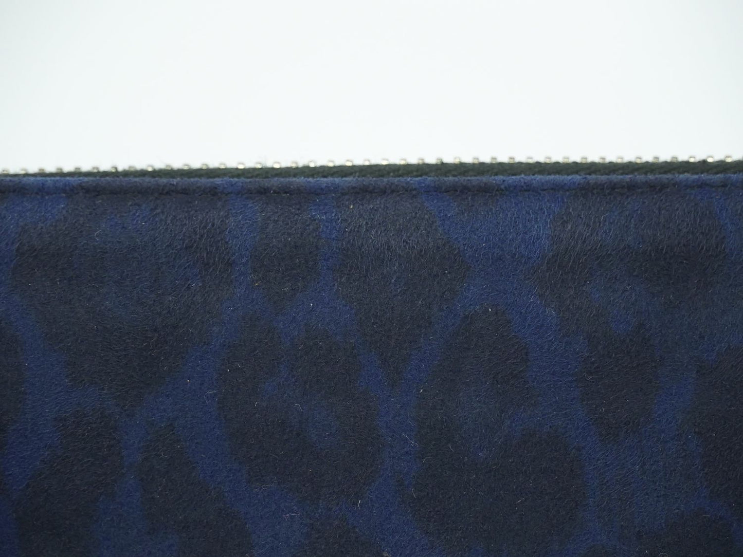 STELLA McCARTNEY レオパード 長財布 ブルー ブラック