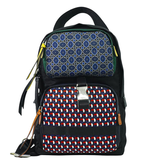 PRADA テスート ボディバッグ ブラック ブルー レッド 2VZ013