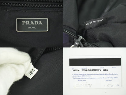 PRADA カモフラージュ メッセンジャーバッグ ブラック グレー ネイビー