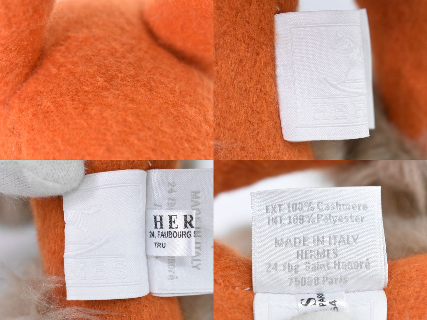 HERMES エルミー PPM 馬 ホース ぬいぐるみ オレンジ ブラウン