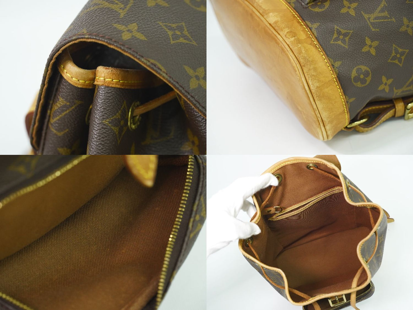 LOUIS VUITTON モンスリ MM リュックサック モノグラム M51136