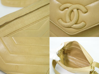 CHANEL ココマーク ショルダーバッグ ベージュ