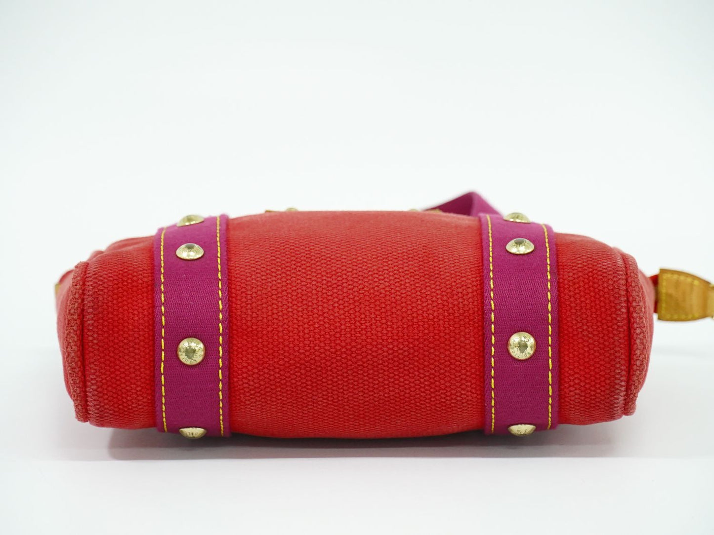 LOUIS VUITTON アンティグア カバ PM ハンドバッグ ルージュ M40037