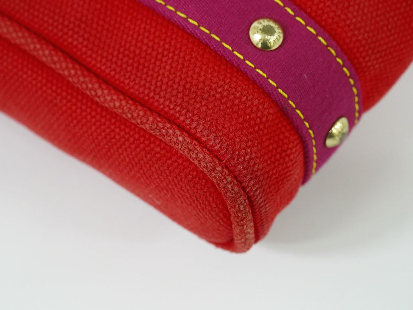 LOUIS VUITTON アンティグア カバ PM ハンドバッグ ルージュ M40037