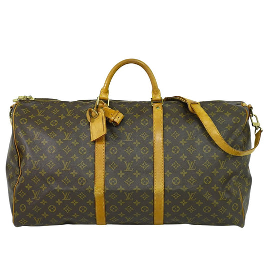 LOUIS VUITTON キーポルバンドリエール 60 モノグラム 2WAY ボストンバッグ M41412