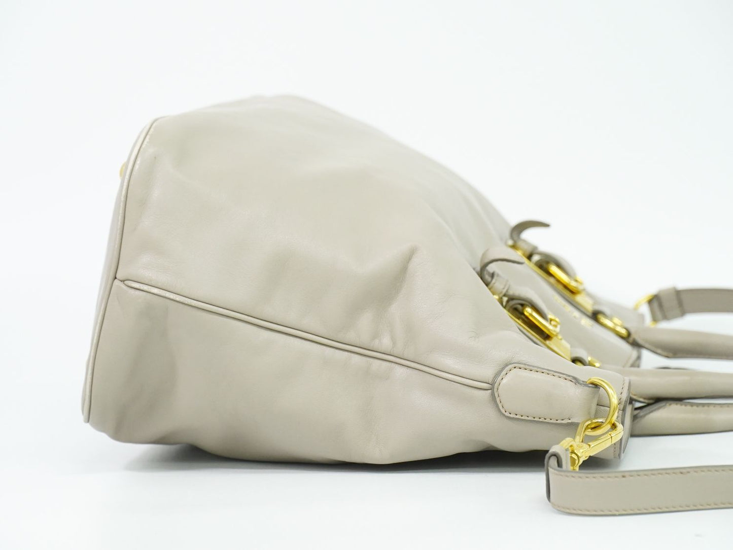 PRADA 2WAY ショルダーバッグ グレー