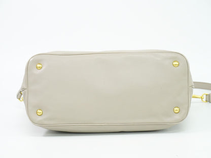PRADA 2WAY ショルダーバッグ グレー