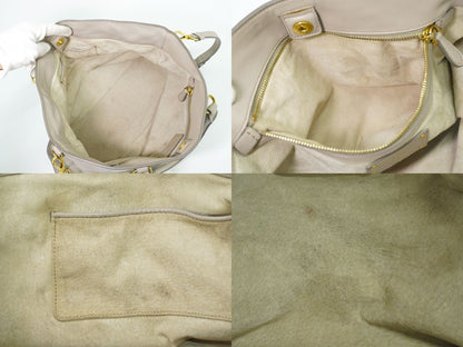 PRADA 2WAY ショルダーバッグ グレー
