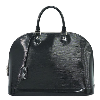 LOUIS VUITTON アルマ GM エピエレクトリック レザー ハンドバッグ ノワール M5289N