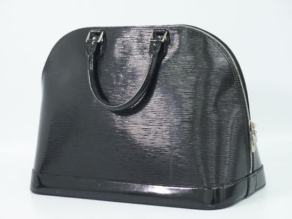 LOUIS VUITTON アルマ GM エピエレクトリック レザー ハンドバッグ ノワール M5289N