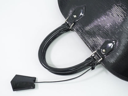 LOUIS VUITTON アルマ GM エピエレクトリック レザー ハンドバッグ ノワール M5289N