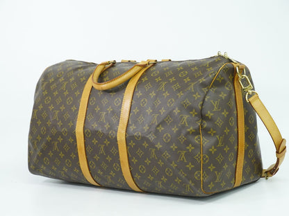 LOUIS VUITTON キーポルバンドリエール 55 モノグラム 2WAY ボストンバッグ M41414