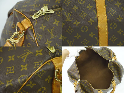 LOUIS VUITTON キーポルバンドリエール 55 モノグラム 2WAY ボストンバッグ M41414
