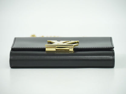 LOUIS VUITTON ポシェットルイーズ MM ショルダーバッグ ブラック M51033