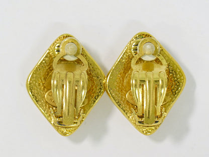 CHANEL ココマーク イヤリング GP ゴールド