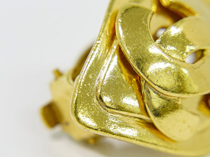 CHANEL ココマーク イヤリング GP ゴールド