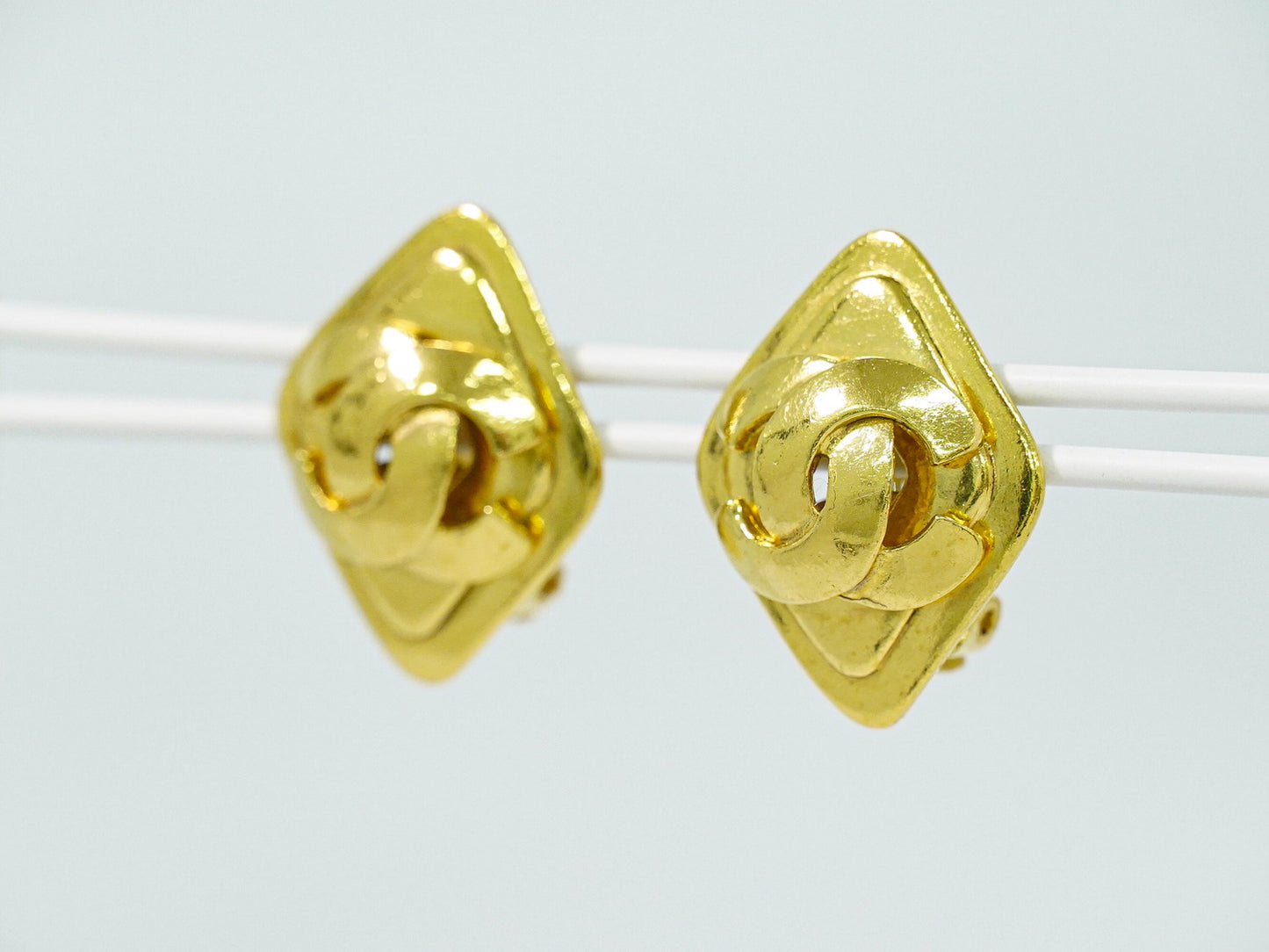 CHANEL ココマーク イヤリング GP ゴールド