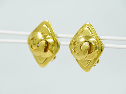 CHANEL ココマーク イヤリング GP ゴールド