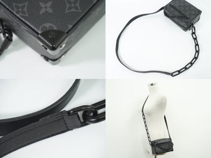 LOUIS VUITTON ミニ ソフトトランク モノグラム エクリプス ショルダーバッグ M44735