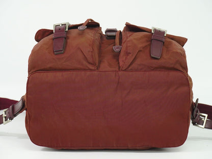 PRADA ヴェラ リュックサック ボルドー B2811