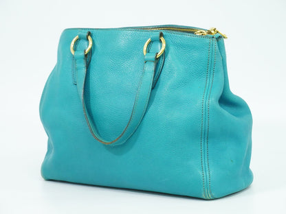 MIU MIU トートバッグ ブルー系