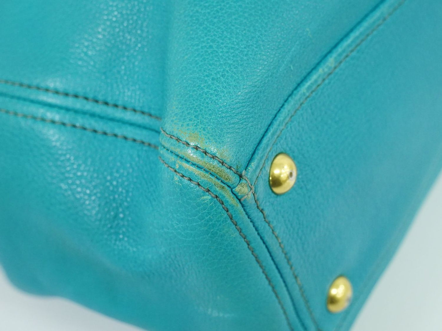 MIU MIU トートバッグ ブルー系