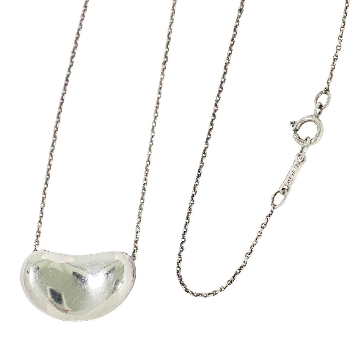 TIFFANY & Co. ビーン 925 ネックレス シルバー