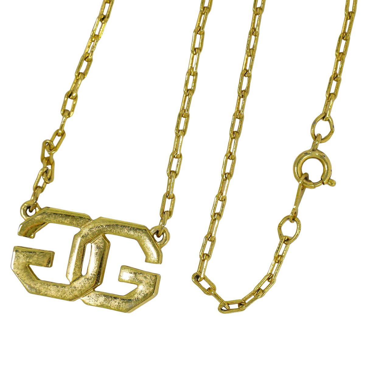 GIVENCHY Gロゴ ネックレス GP ゴールド