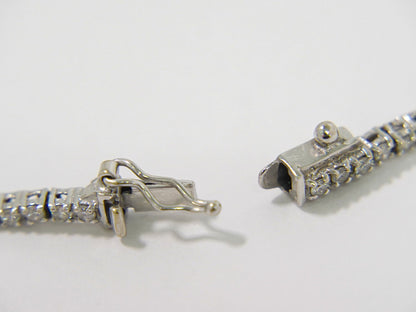 ダイヤモンド 1.36ct K18 WG ブレスレット