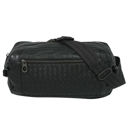 BOTTEGA VENETA イントレチャート ボディバッグ ブラック