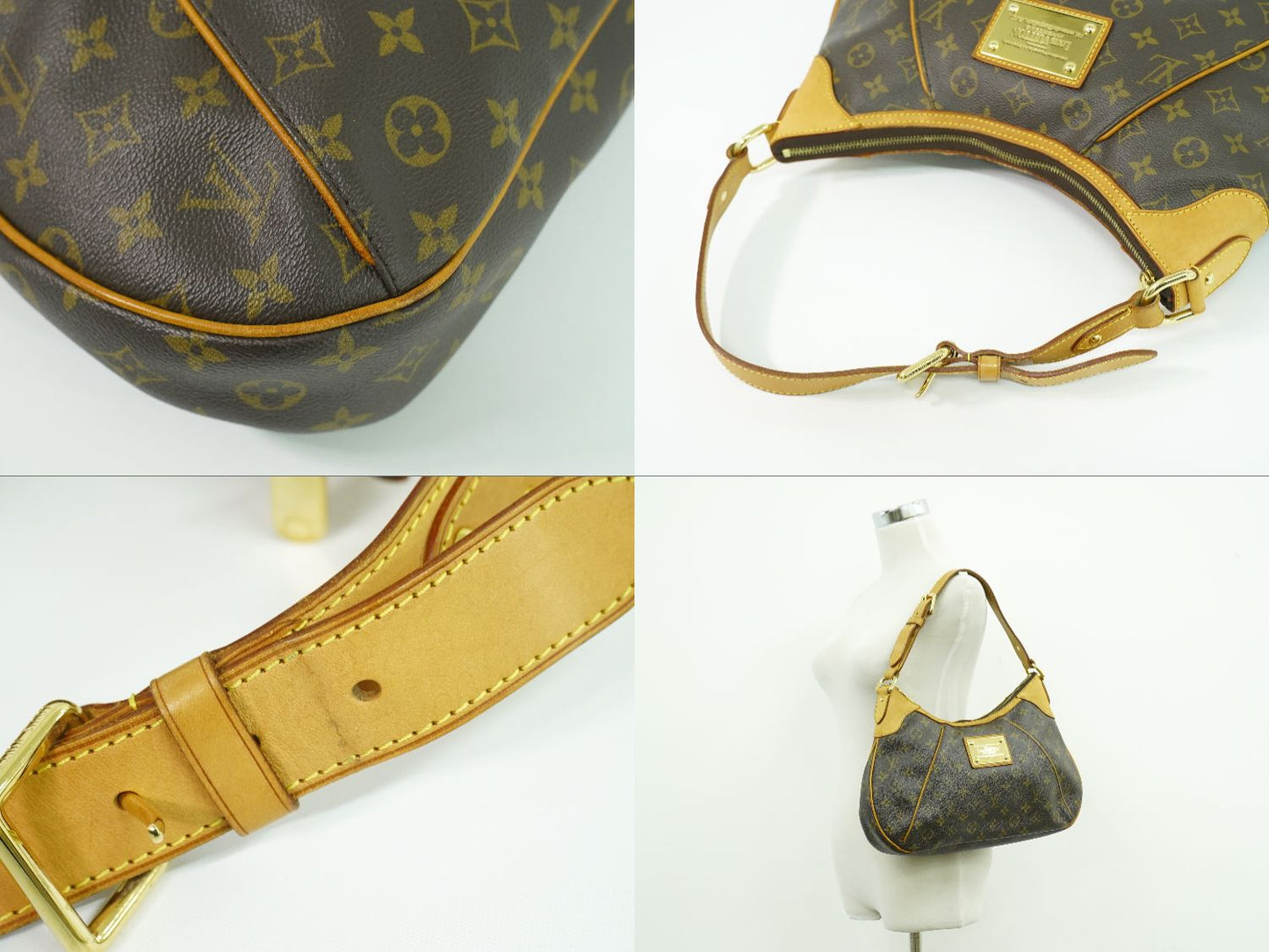 LOUIS VUITTON テムズ PM モノグラム ショルダーバッグ M56384