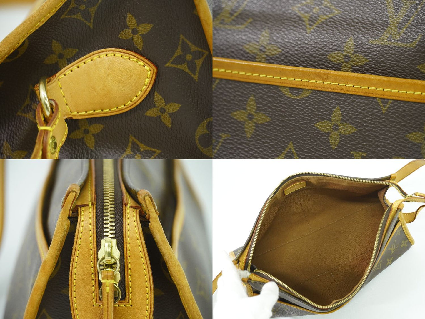 LOUIS VUITTON ポパンクール ロン モノグラム ショルダーバッグ M40008