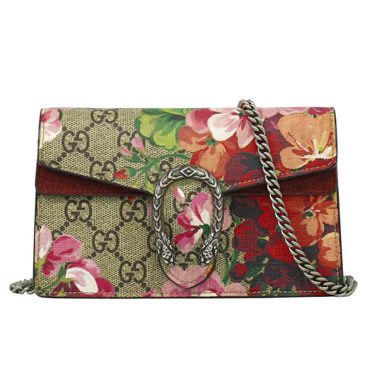 GUCCI ディオニュソス GGブルームス ショルダーバッグ ベージュ マルチカラー 476432
