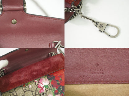 GUCCI ディオニュソス GGブルームス ショルダーバッグ ベージュ マルチカラー 476432