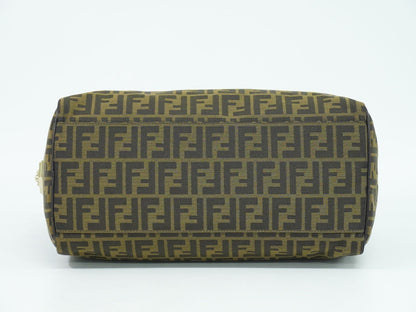 FENDI ズッカ ミニ ボストンバッグ ブラウン 8BL105