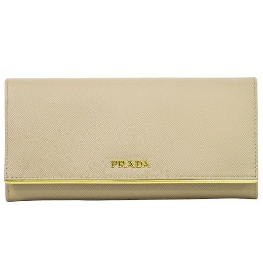 PRADA 長財布 ピンクベージュ
