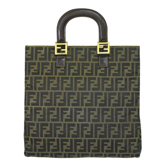 FENDI ズッカ トートバッグ ブラウン