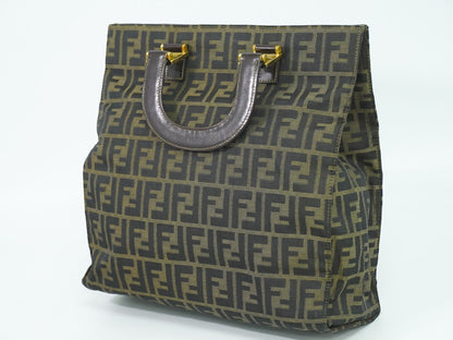 FENDI ズッカ トートバッグ ブラウン